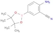 2-Amino-5-(4,4,5,5-tetramethyl-1,3,2-dioxaborolan-2-yl)benzonitrile