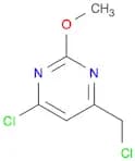 Pyrimidine, 4-chloro-6-(chloromethyl)-2-methoxy-