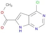 methyl 4-chloro-7H-pyrrolo[2,3-d]pyrimidine-6-carboxylate