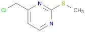 4-(Chloromethyl)-2-(methylthio)pyrimidine