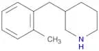 3-[(2-methylphenyl)methyl]piperidine