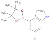 6-fluoro-4-(4,4,5,5-tetramethyl-1,3,2-dioxaborolan-2-yl)-1H-indole