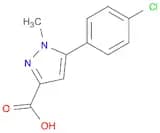 5-(4-chlorophenyl)-1-methylpyrazole-3-carboxylic acid
