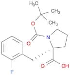 (R)-1-(tert-Butoxycarbonyl)-2-(2-fluorobenzyl)pyrrolidine-2-carboxylic acid