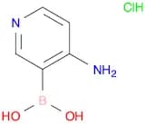 (4-amino-3-pyridinyl)boronic acid hydrochloride