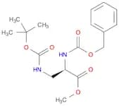 D-Alanine,3-[[(1,1-dimethylethoxy)carbonyl]amino]-N-[(phenylmethoxy)carbonyl]-,methyl ester