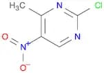 Pyrimidine, 2-chloro-4-methyl-5-nitro-