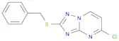 [1,2,4]Triazolo[1,5-a]pyrimidine, 5-chloro-2-[(phenylmethyl)thio]-