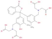Glycine,N,N'-[(3-oxo-1(3H)-isobenzofuranylidene)bis[(6-hydroxy-5-methyl-3,1-phenylene)methylene]]b…