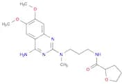 2-Furancarboxamide,N-[3-[(4-amino-6,7-dimethoxy-2-quinazolinyl)methylamino]propyl]tetrahydro-