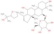 b-D-Glucopyranoside,(3b,6a,12b,24R)-20,24-epoxy-3,12,25-trihydroxydammaran-6-yl