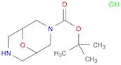 9-Oxa-3,7-diazabicyclo[3.3.1]nonane-3-carboxylic acid,1,1-dimethylethyl ester, hydrochloride (1:1)…