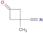 1-methyl-3-oxocyclobutane-1-carbonitrile