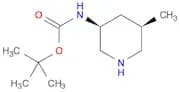 tert-Butyl ((3S,5R)-5-methylpiperidin-3-yl)carbamate