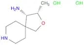 2-​Oxa-​8-​azaspiro[4.5]​decan-​4-​amine, 3-​methyl-​, hydrochloride (1:2)​, (3S,​4S)​-