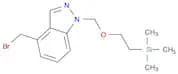 4-(bromomethyl)-1-{[2-(trimethylsilyl)ethoxy]methyl}-1H-indazole
