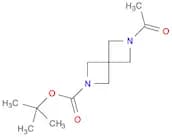 tert-butyl 6-acetyl-2,6-diazaspiro[3.3]heptane-2-carboxylate