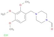 4-(2,3,4-Trimethoxybenzyl)-1-piperazine-carboxaldehyde hydrochloride