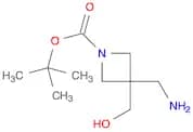 tert-butyl 3-(aminomethyl)-3-(hydroxymethyl)azetidine-1-carboxylate