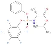 N-​[(R)​-​(2,​3,​4,​5,​6-​pentafluorophenoxy)​phenoxyphosphinyl]​-​1-​methylethyl ester-D-Alanine