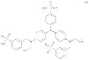 Benzenemethanaminium,N-ethyl-N-[4-[[4-[ethyl[(3-sulfophenyl)methyl]amino]phenyl](4-sulfophenyl)met…
