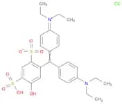 Ethanaminium,N-[4-[[4-(diethylamino)phenyl](5-hydroxy-2,4-disulfophenyl)methylene]-2,5-cyclohexadi…