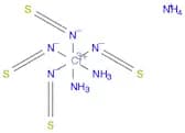 Chromate(1-), diamminetetrakis(thiocyanato-kN)-, ammonium,(OC-6-11)-