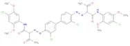 Butanamide,2,2'-[(3,3'-dichloro[1,1'-biphenyl]-4,4'-diyl)bis(azo)]bis[N-(4-chloro-2,5-dimethoxyphe…
