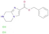 benzyl 5H,6H,7H,8H-imidazo[1,2-a]pyrazine-2-carboxylate dihydrochloride