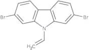9H-​Carbazole, 2,​7-​dibromo-​9-​ethenyl-