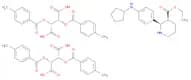 Butanedioic acid, 2,3-bis[(4-methylbenzoyl)oxy]-, (2R,3R)-, compd. with ethyl (2R,3S)-2-[4-(cyclop…