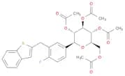 D-Glucitol, 1,5-anhydro-1-C-[3-(benzo[b]thien-2-ylmethyl)-4-fluorophenyl]-, 2,3,4,6-tetraacetate, …