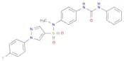 1-(4-Fluorophenyl)-N-methyl-N-(4-(3-phenylureido)phenyl)-1H-pyrazole-4-sulfonamide