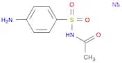 Acetamide, N-[(4-aminophenyl)sulfonyl]-, monosodium salt