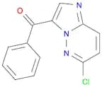 Methanone, (6-chloroimidazo[1,2-b]pyridazin-3-yl)phenyl-
