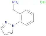 (2-(1H-Pyrazol-1-yl)phenyl)methanamine hydrochloride