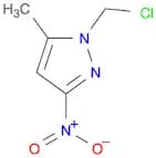 1-(chloromethyl)-5-methyl-3-nitro-1H-pyrazole