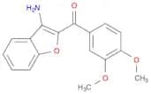 (3-Aminobenzofuran-2-yl)(3,4-dimethoxyphenyl)methanone