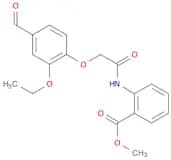 methyl 2-{[(2-ethoxy-4-formylphenoxy)acetyl]amino}benzoate