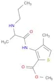 methyl 4-methyl-3-[(N-propylalanyl)amino]thiophene-2-carboxylate hydrochloride
