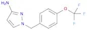 1-{[4-(trifluoromethoxy)phenyl]methyl}-1H-pyrazol-3-amine