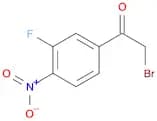 2-Bromo-1-(3-fluoro-4-nitrophenyl)ethanone