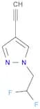 1-(2,2-Difluoroethyl)-4-ethynyl-1H-pyrazole