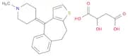 4-(9,10-dihydro-4H-benzo[4,5]cyclohepta[1,2-b]thiophen-4-ylidene)-1-methylpiperidine 2-hydroxysucc…