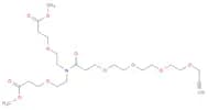 N-(Propargyl-PEG4-carbonyl)-N-bis(PEG1-methyl ester)