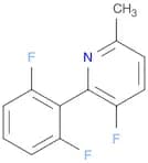 2-(2,6-difluorophenyl)-3-fluoro-6-methylpyridine