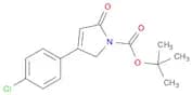 tert-butyl 3-(4-chlorophenyl)-5-oxo-2H-pyrrole-1-carboxylate