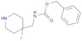 benzyl N-[(4-fluoropiperidin-4-yl)methyl]carbamate