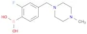 (2-fluoro-4-((4-methylpiperazin-1-yl)methyl)phenyl)boronic acid
