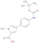 1-methyl-4-[4-[(2-methylpropan-2-yl)oxycarbonylamino]phenyl]pyrrole-2-carboxylic acid
